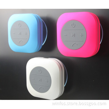 Bathroom Waterproof Shower Portable Bluetooth Speaker Sucker